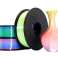 Filamento Gembird, PLA Silk Rainbow, 1.75 mm, 1 kg - 3DP-PLA-SK-01-BG fotografía 2
