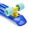Meteor skateboard plastika Plavo-plavo-žuta 22629 22629 slika 3