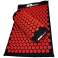 Tapis d’acupression et de massage avec oreiller 67x42x2cm EB FIT noir-rouge 1030500 1030500 photo 4