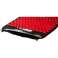 Acupressure and massage mat with pillow 67x42x2cm EB FIT black-red 1030500 1030500 image 6