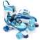 Meteor Flora blue-white-green roller skates 24377 24377 image 4