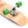 Skate Meteor Cannabis Verde-Marrom-Laranja 22595 22595 foto 3