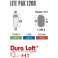 Schlafsack High Peak Easy Lite Pak 1200 225x80x50 dunkelgrau-blau links 23277 23277 Bild 1