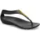 Crocs Serena Metallic Bar Fp W Damen Sandalen Schwarz und Gold 206420 751 206420 751 Bild 3