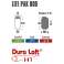High Peak Easy Lite Pak 800 Schlafsack 210x75x50 links dunkelgrau-grün 23272 23272 Bild 1