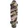Meteor Višebojno cvijeće Skateboard Crno-zeleni 22606 22606 slika 1