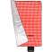 Picknickdecke Meteor 200x200cm XXL weiß und rot kariert 77126 77126 Bild 2