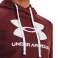Sudadera de mujer Under Armour Rival Fleece Logo Sudadera con capucha burdeos 1356318 690 1356318 690 fotografía 4