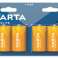 Varta Batterie Alkaline, Mono, D, LR20, 1.5V - Longlife, Blister (4-Pack) image 2