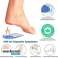 Pack de 2 pares de taloneras de gel de silicona Orthopeo para hombre fotografía 2