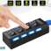 USB 3.0 hub 4 ports transfer rates up to 5Gbs image 1