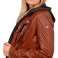 GIPSY Damen Echt Lederjacke JULJA braun • NUR 31,00€ • (UVP: 249,90€)! Bild 4