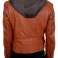 GIPSY Damen Echt Lederjacke JULJA braun • NUR 31,00€ • (UVP: 249,90€)! Bild 6