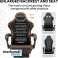 Dowinx Gaming Chair Ergonomic Office Recliner for Computer (all black) image 1