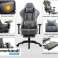 Dowinx -6689S-Chaise de jeu grise photo 1