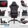 Dowinx Gaming Stol Sort Rød billede 3