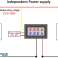 Digitalni voltmeter Ammeter DC 0-100V 10A z 2 zaslonoma fotografija 3