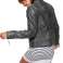 AJC Damen Lederjacke • Bikerjacke grau • NUR 25,00€ • (UVP: 199,99€)!! Bild 1