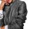 AJC Damen Lederjacke • Bikerjacke grau • NUR 25,00€ • (UVP: 199,99€)!! Bild 2