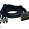 Profigold - Videokabel SCART-plugg / 3x RCA-plugg - 3,0m bilde 1