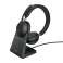 Jabra Evolve2 65 stereo MS laadimisalus + link 380c must - 26599-999-889 foto 1