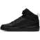 Zapatillas Nike Court Borough Mid 2 para niños negro CD7782 001 CD7782 001 fotografía 2