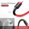 Baseus Type-C Cafule Kabel 3A 0,5m Rood + Rood (CATKLF-A09) foto 3