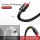 Baseus Type C Cafule cable 2A 2m Red   Black  CATKLF C91 image 2