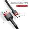 Baseus Type C Cafule cable 2A 2m Red   Black  CATKLF C91 image 4