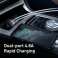 Baseus Car Charger Digital Display Dual USB 4.8A 24W Silver  CCBX 0S image 3