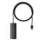 Baseus HUB Lite Series adapter (USB-A do 4xUSB-A 3,0 5Gb/s) Črna (WKQ fotografija 6