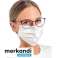 Overproductie van chirurgische maskers, wit, DUITSE FABRICAGE, Duits certificaat foto 1