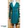 Robe verte à encolure portefeuille pour les curvys - Vêtements pour femmes tailles S-XXXL photo 2