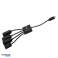 Καλώδιο OTG 3xUSB / microUSB - FH-CL023 εικόνα 1