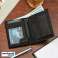 Pánska kožená peňaženka hnedý nubuk horizontálna koža Beltimore R85 fotka 3