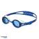 SPEEDO SCHWIMMBRILLE HYDROPURE JR WEISS BLAU ROT 8-12669D665 Bild 3