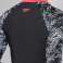 SPEEDO FEMMES MANCHES LONGUES BOOM ALLOVER RASH TOP NOIR-BLANC-ROUGE TAILLE L 8-11688B351 photo 2