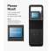 Ringke Galaxy Z Flip 3 5G Case Folio Signature Wallet Nero foto 3