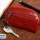 Leather pen pens case box Beltimore red G91 image 3