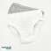 Compleet ondergoed voor meisjes - wit en grijs slipje van United Colors of Benetton foto 3
