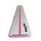Airtrack MASTERJUMP 600 x 100 x 10 cm - gri - pembe fotoğraf 1