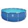 Στρογγυλή πισίνα Sirocco Blue 420 x 84 cm εικόνα 1