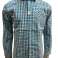 Mens Long Sleeve Shirt 100% Cotton Wholesale Different Checks and Stripe image 2