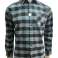 Mens Long Sleeve Shirt 100% Cotton Wholesale Different Checks and Stripe image 4