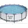 BESTWAY STEEL PRO MAX™ STEEL FRAME POOL 15' x 48&quot;/4.57m x1.22m Pool Set 56438 image 1