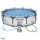 BESTWAY STEEL PRO™ MAX STEEL FRAME POOL 10' x 30&quot;/3.05m x 76cm Set de piscine 56408 photo 2