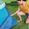 BESTWAY ZWEMBADMAT Flowclear 11' x 11'/3,35m x 3,35m Grondzeil 58001 foto 2