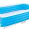BESTWAY ΟΡΘΟΓΏΝΙΑ ΠΙΣΊΝΑ Bestway Blue ορθογώνια πισίνα 54009 εικόνα 3