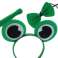 Costume carnival costume disguise headband bow tie tail set frog image 1