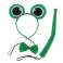 Costume carnival costume disguise headband bow tie tail set frog image 3